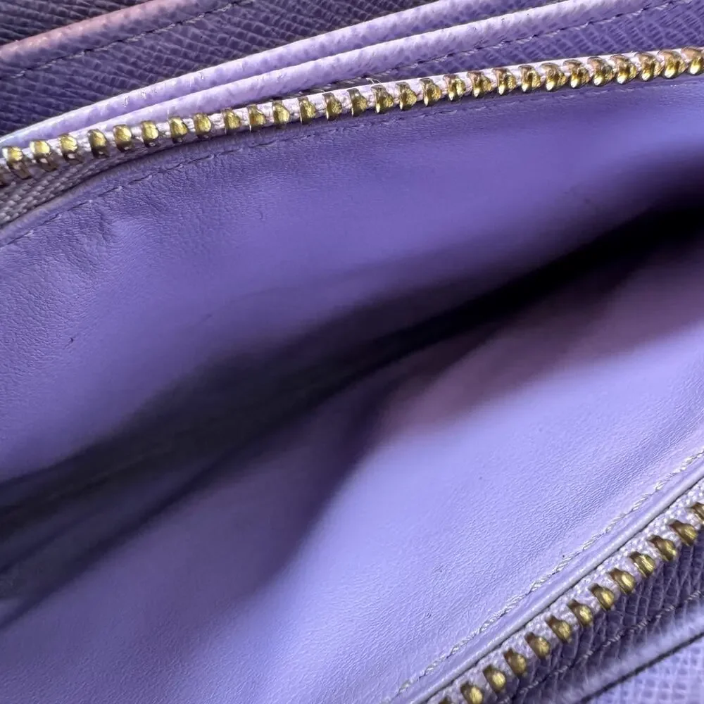 Louis Vuitton Murakami Wallet Multicolor Monogram Vintage Long Zippy Noir Purple - Picture 14 of 14